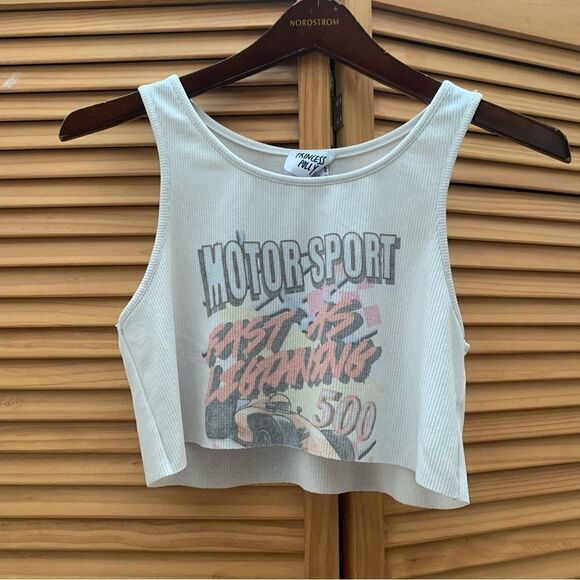 Princess Polly Crop Tank Top Size 6 - Picture 1 of 5
